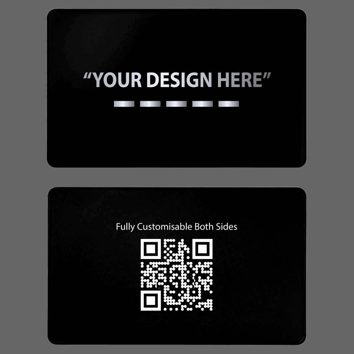 Laser Engraved Metal Business Cards